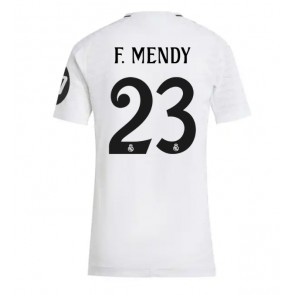 Real Madrid Ferland Mendy #23 Domaci Dres za Ženska 2024-25 Kratak Rukavima